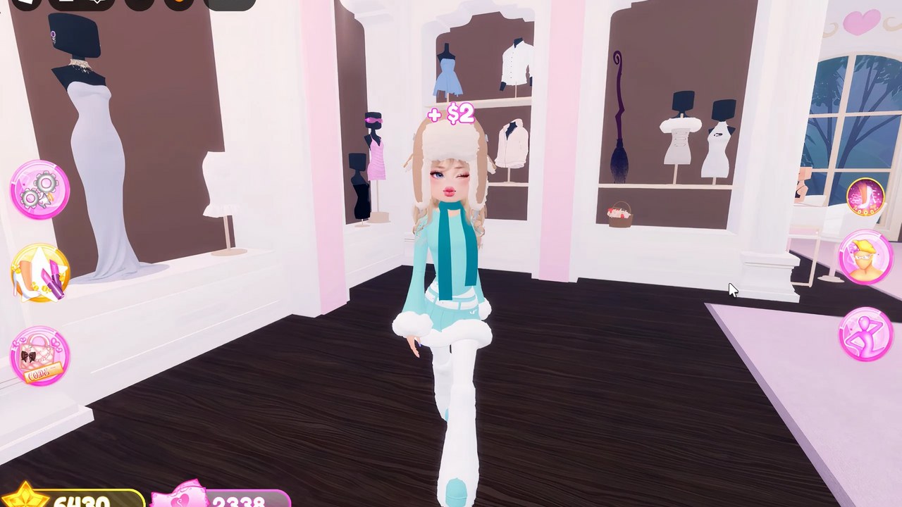 Dress to Impress fashion runway gameplay